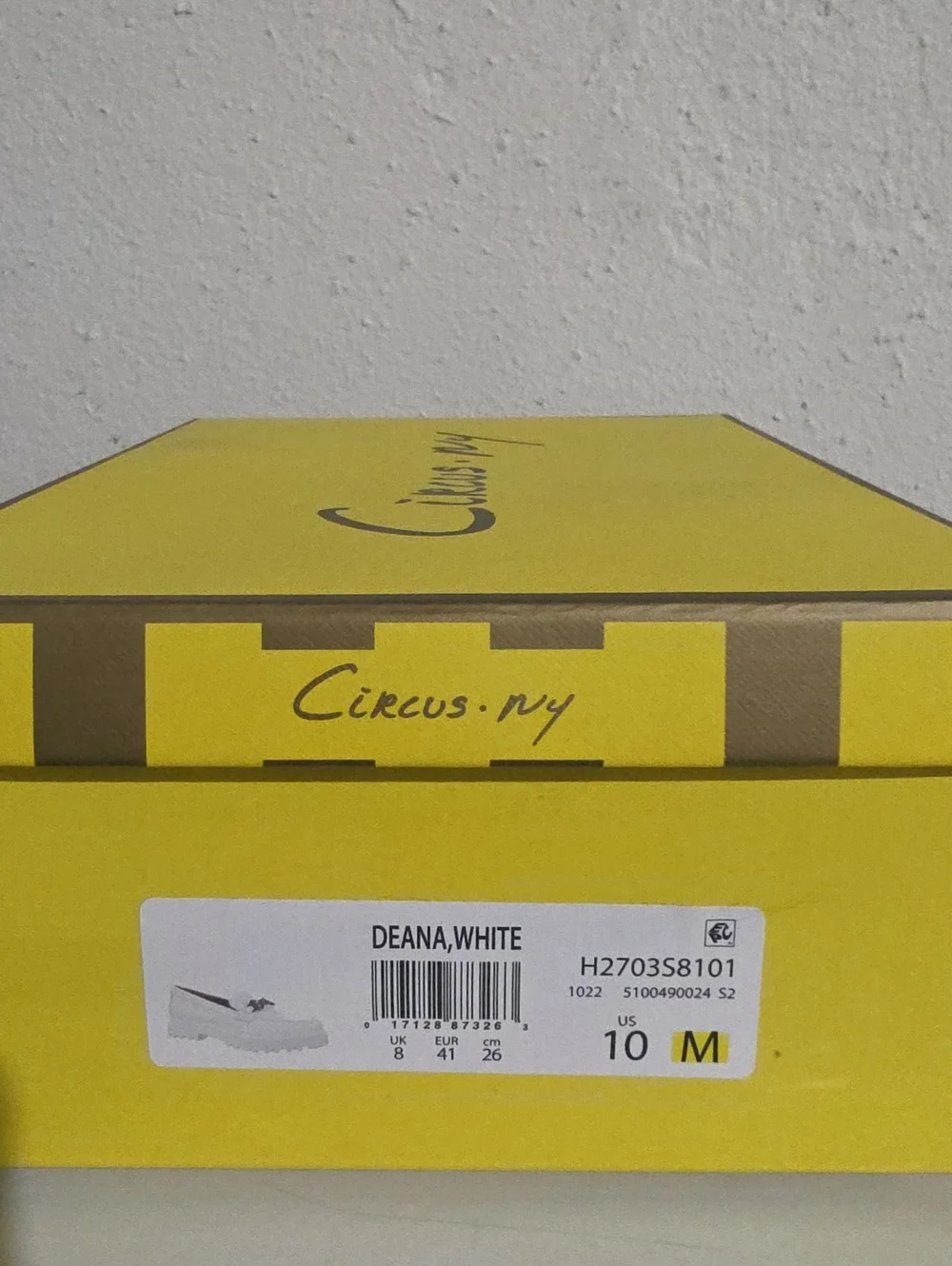 Circus NY by Sam Edelman Deanna White Loafers with Gold Chain Bit